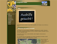 Tablet Screenshot of loewen-trub.ch